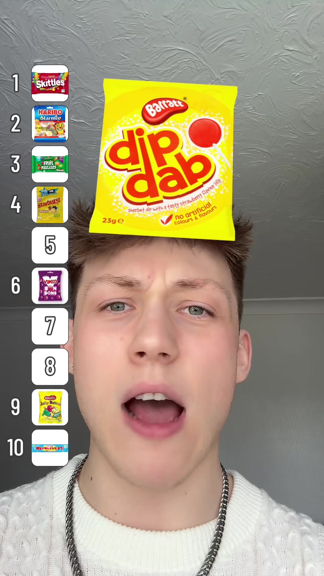British sweets ranking 🤔 #sweets #sweet #british #uk #uksweets #britishsweets #ranking #filter #effect